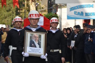 Kıbrıs Gazisi Ruknettin Savaş askeri törenle uğurlandı