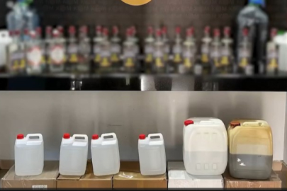 Yalova'da sahte alkol operasyonu!