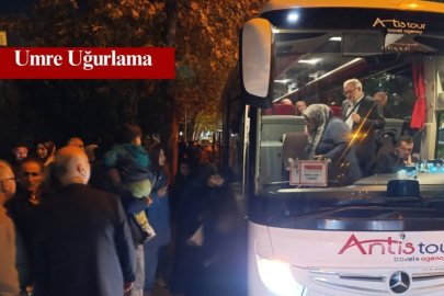 Yalovalı umreciler kutsal topraklara dualarla uğurlandı