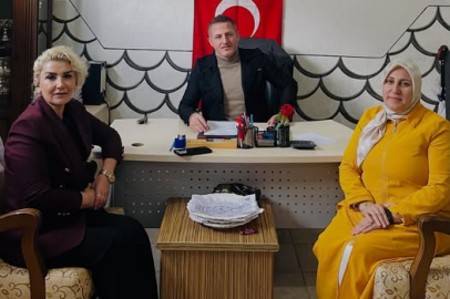 AK Parti Kadın Kolları’ndan Türkiye Beyazay Derneği’ne ziyaret