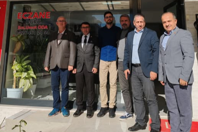 TEMAD Yalova İl Başkanlığı’ndan genç eczacıya ziyaret