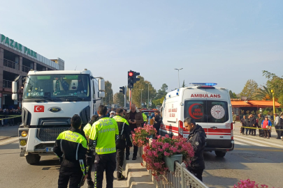 Yalova'da beton mikseri yaşlı kadını ezdi! Feci şekilde can verdi