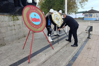 Çınarcıklılar Atatürk’ü saygı, minnet ve özlemle andı