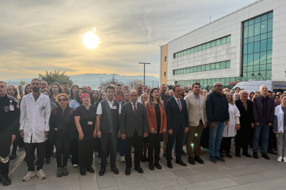 Yalova Eğitim ve Araştırma Hastanesi Atatürk’ü saygıyla andı