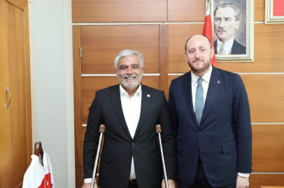 Alpaslan Erkoç’tan Ahmet Büyükgümüş’e anlamlı ziyaret