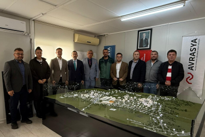 SANTEK heyetinden Avrasya OSB’ye ziyaret