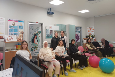 Gebe Okulunda 2. tur eğitimleri tamamlandı