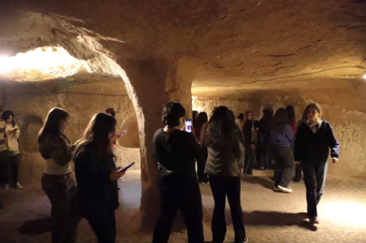 Yalovalı öğrenciler Kapadokya'yı gezdi