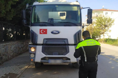 Yalova’da beton mikserlerine ceza yağdı