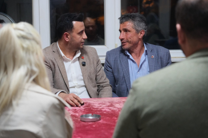 CHP Çiftlikköy Örgütü köy sakinlerini dinledi