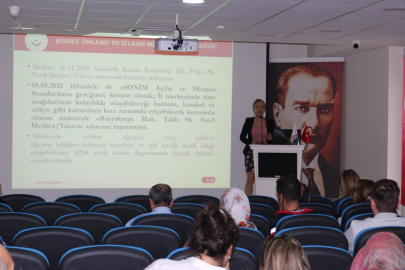 Tarım Müdürlüğü personellerine şiddetle mücadele semineri