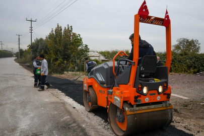 Altınova’da yol onarım çalışmaları hızlandı