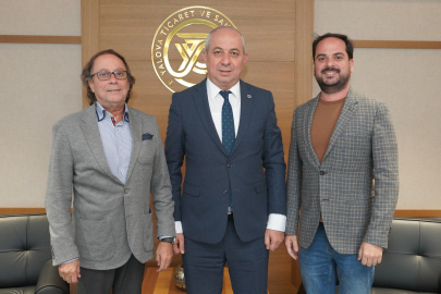 Bilgiç İnşaat yetkilileri Demiryürek ile bir araya geldi