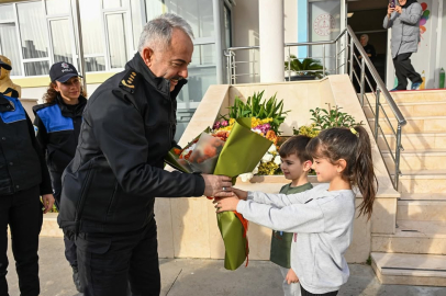 Emniyet Müdürü Bitirik anaokulu öğrencileriyle buluştu