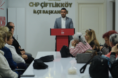 Kaşıkçı üyelerle buluştu