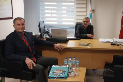 Ziya Karatekin ve Mustafa Sever’den iş birliği görüşmesi