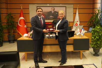 Özyılmaz'dan Başkan Fazlaca'ya ziyaret