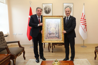 Rektör Bahçekapılı’dan YÖK Başkanı Özvar’a ziyaret