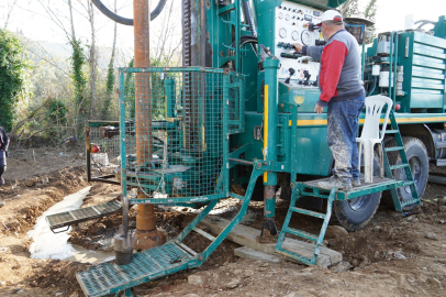 Armutlu’da kapsamlı içme suyu sondaj çalışması başladı