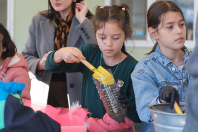 Çiftlikköy’de öğrencilerden Ekoloji Atölyesi