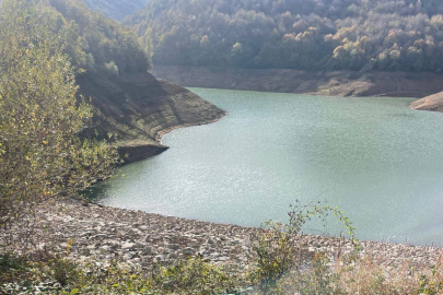 Ortaburun Göletin’den korkutan görüntü! Su seviyesi yüzde 10