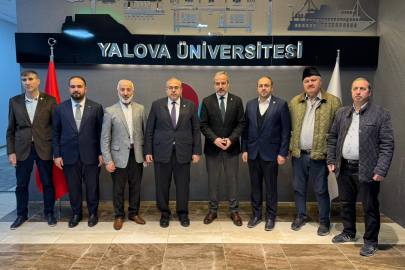 Saadet Partisi Hatay Milletvekili Çalışkan, Yalova Üniversitesi’ni ziyaret etti