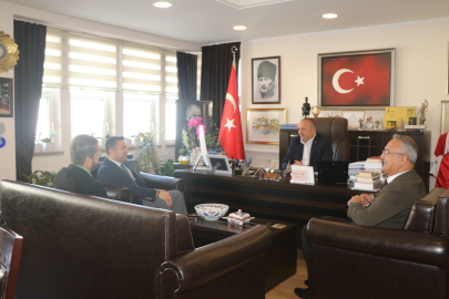 Müdür İlmeç ve Başkan Kurt Çınarcık’ı konuştu