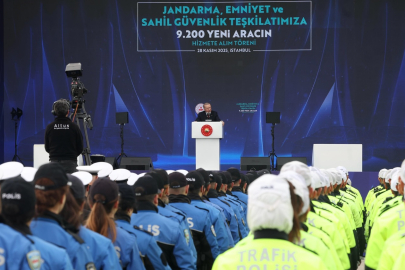 Yalova jandarma ve polisine 45 yeni araç tahsis edildi