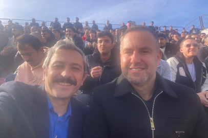 Kendir kupa maçını tribünde izledi