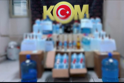 Yalova’da sahte ve kaçak içki operasyonu