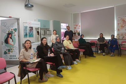 Gebe Okulu 1. Tur Eğitimi tamamlandı