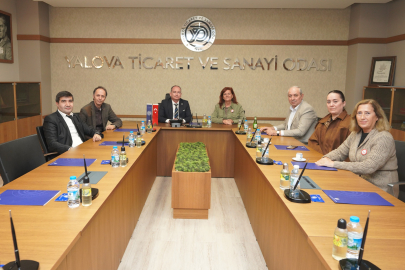 Yalova Kanser Hastaları Derneği YTSO’ya önemli ziyaret