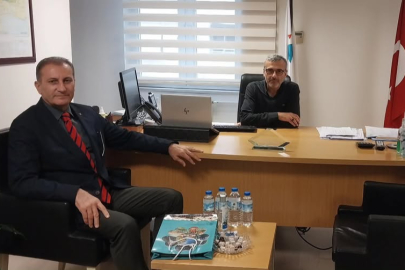 Ziya Karatekin ve Mustafa Sever’den iş birliği görüşmesi