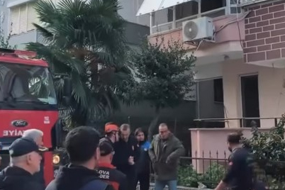 Çınarcık’ta engelli çocuk ve annesi ölümden kıl payı kurtuldu