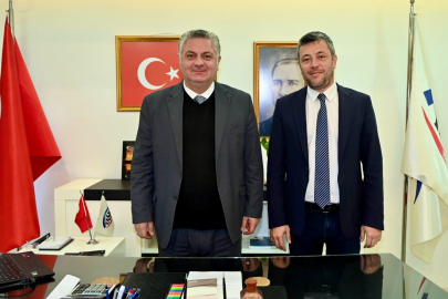 Gürel'den İnci'ye hayırlı olsun ziyareti