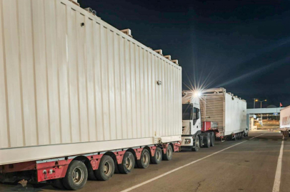 Yalova’da izinsiz ağır yük taşıyan 2 TIR’a ceza yağdı