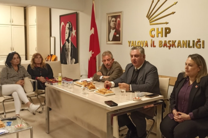 Mehmet Gürel ve CHP’liler Yalova’yı konuştu