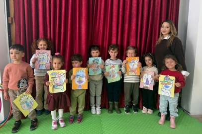 Post modern sanat atölyesi çocuklardan yoğun ilgi gördü