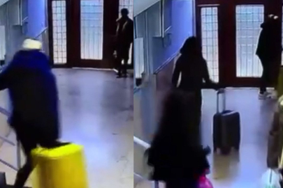 Güllü’nün kızı ve arkadaşı bavullarla kaçmaya çalışmış