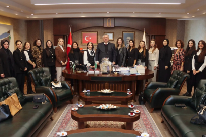 Kadın girişimcilerden Gürel'e ziyaret