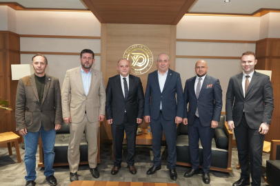 Ziraat Katılım Yalova Şube Müdürü Ramazan Kurt’tan YTSO’ya ziyaret