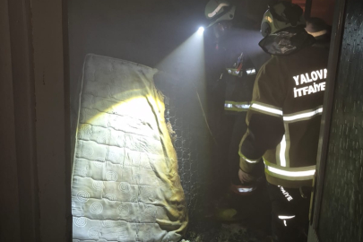 Yalova’da gece saatlerinde korkutan yangın