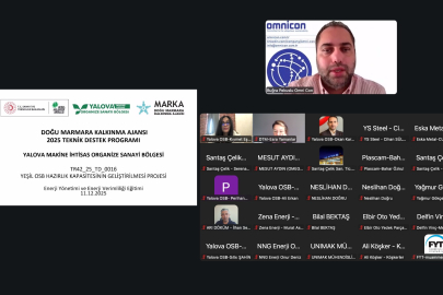 Yalova Makine OSB’de yılın son eğitimi