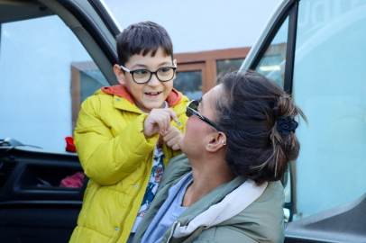 Çağan’ın doğum günü hayali gerçek oldu
