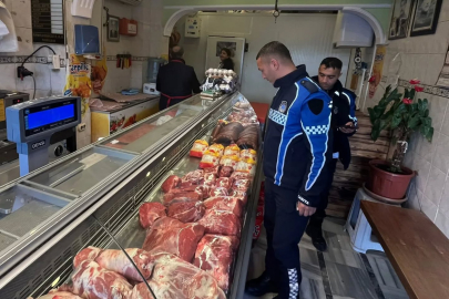 Kasaplarda gıda güvenliği denetimi yapıldı