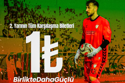 Tüm biletler 1 TL olacak