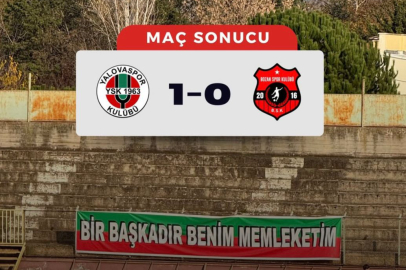 Yalovaspor tek golle galip