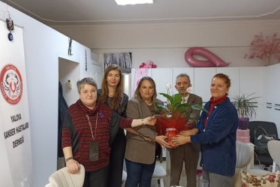 CHP Yalova’dan Kanser Hastaları Derneği’ne ziyaret