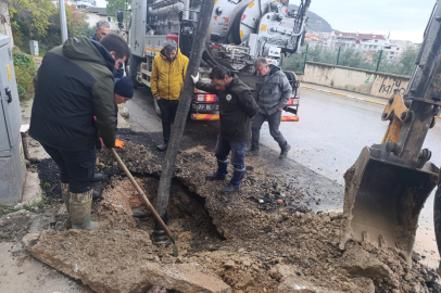 Hasanbaba Mahallesi’nde su arızasına hızlı müdahale