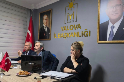 İYİ Parti Yalova Yönetim Kurulu toplantısında buluştu
